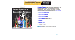 Desktop Screenshot of education.davidspencer.ca