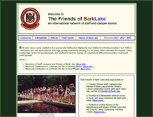 Tablet Screenshot of barklake.davidspencer.ca
